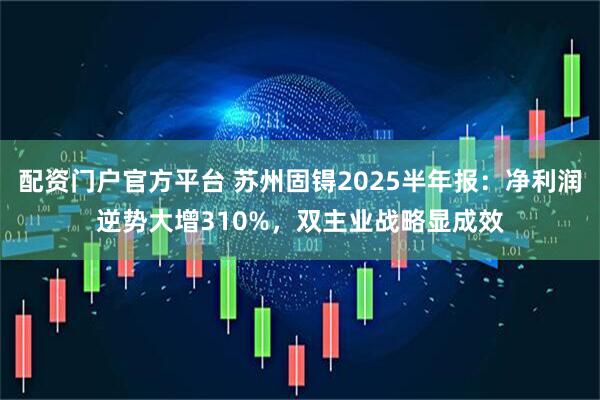 配资门户官方平台 苏州固锝2025半年报：净利润逆势大增310%，双主业战略显成效